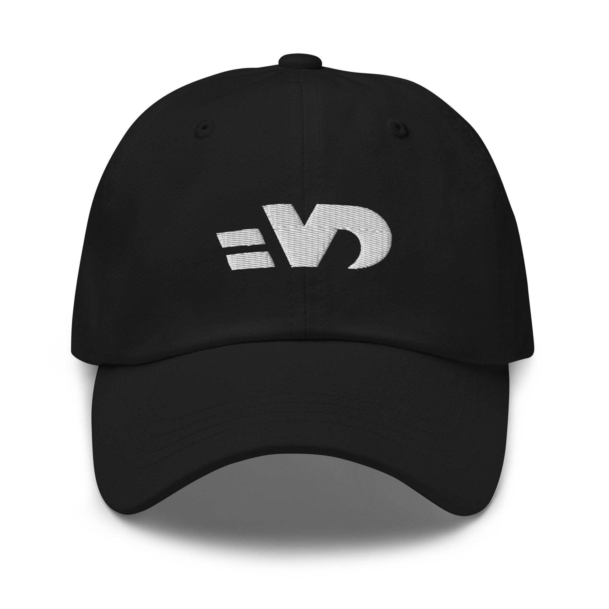 Casquette noire avec le logo Vintage Drivers en blanc