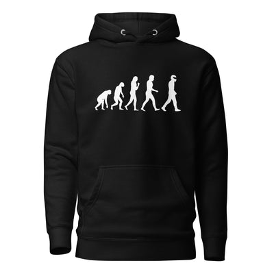 Sweat à capuche noir avec le motif de l'évolution du STIG