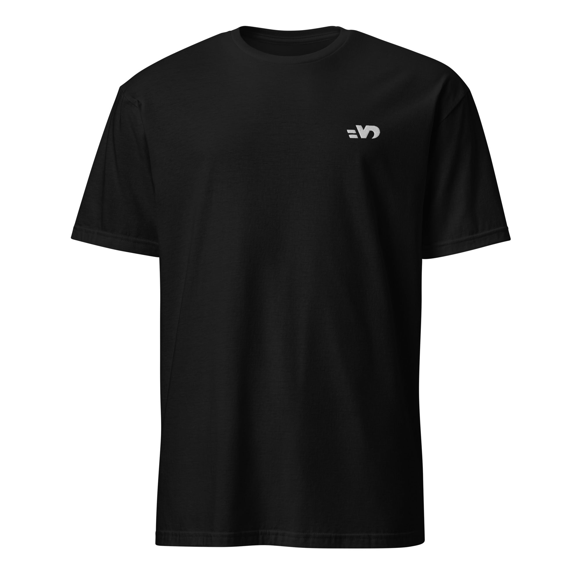 T-shirt noir avec le logo brodé poitrine Vintage Drivers "VD"