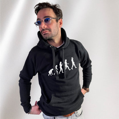 Sweat à capuche avec le design du STIG Évolution, personnage célèbre de Top Gear